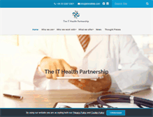 Tablet Screenshot of ithealthllp.com